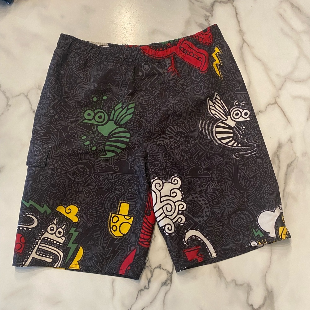 Quiksilver boys swim trunk size large